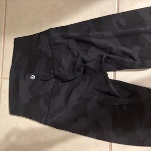 Lululemon Align High Rise Camo Leggings Womens Size 0